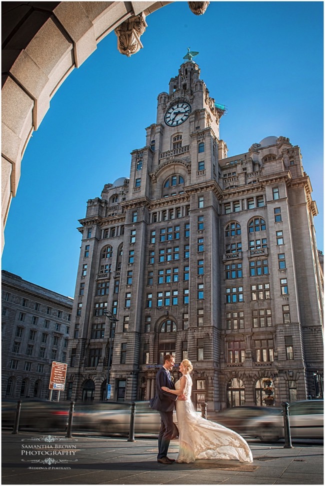Liver Buildings Liverpool wedding Photography