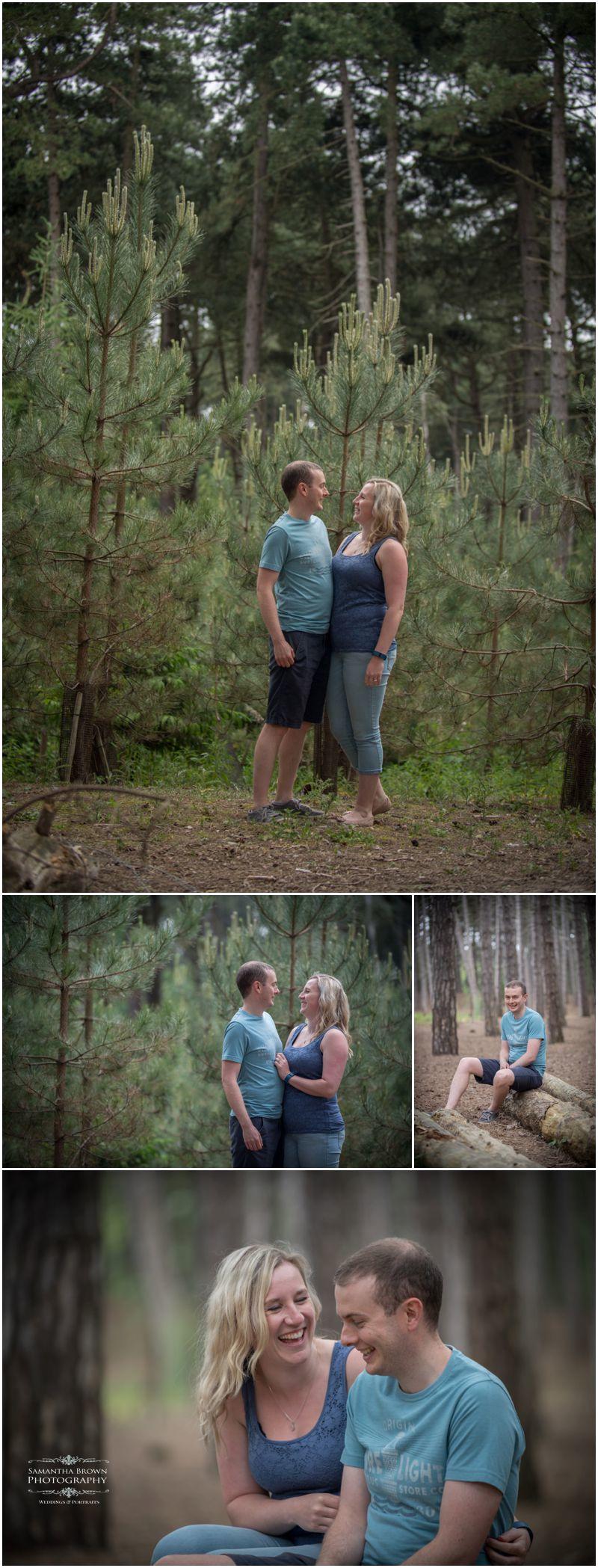 Claire and Andy's pre wedding shoot